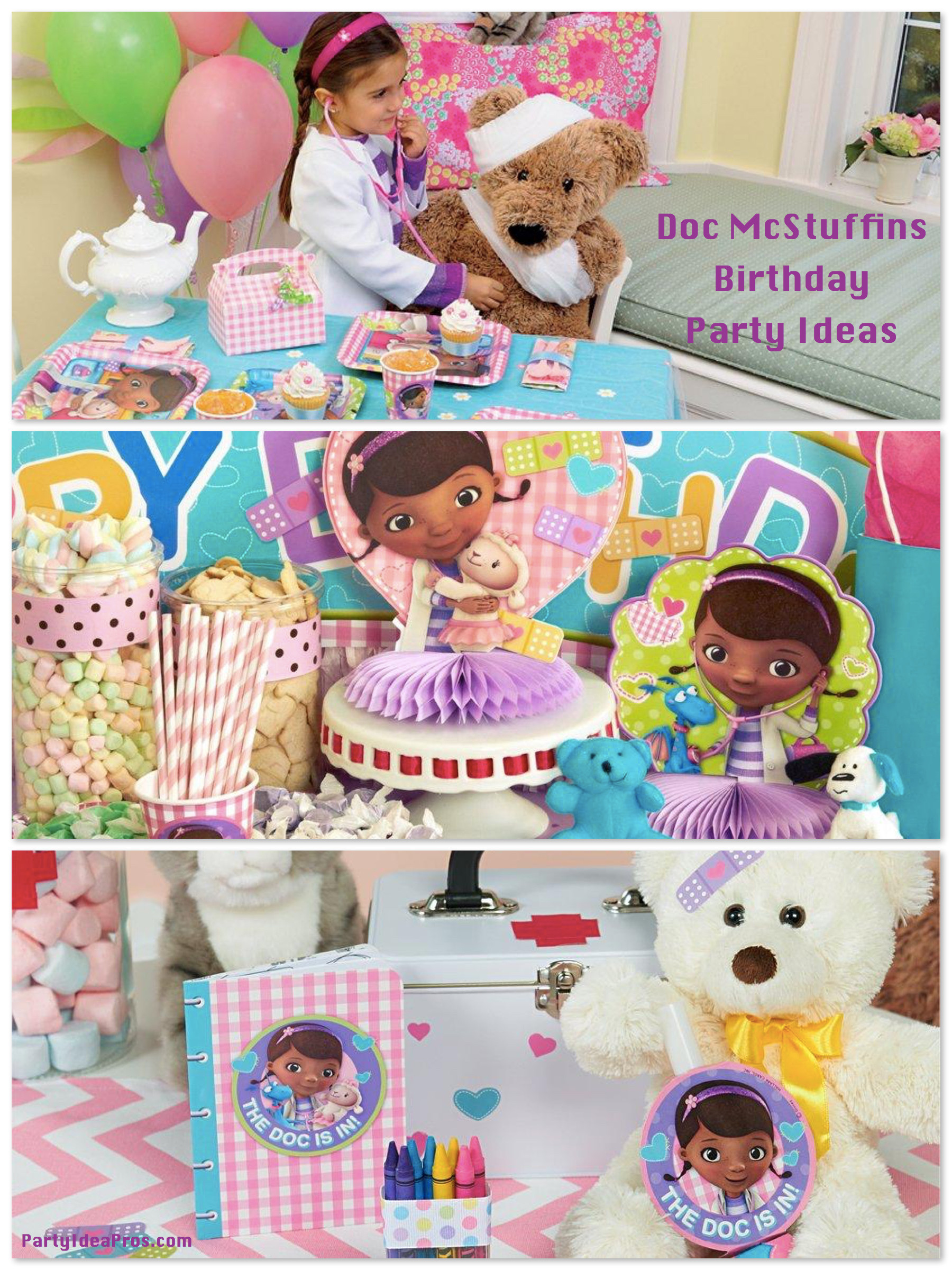 Doc Mcstuffins Birthday Party Decorations
 Doc McStuffins Birthday Party Planning Ideas & Supplies