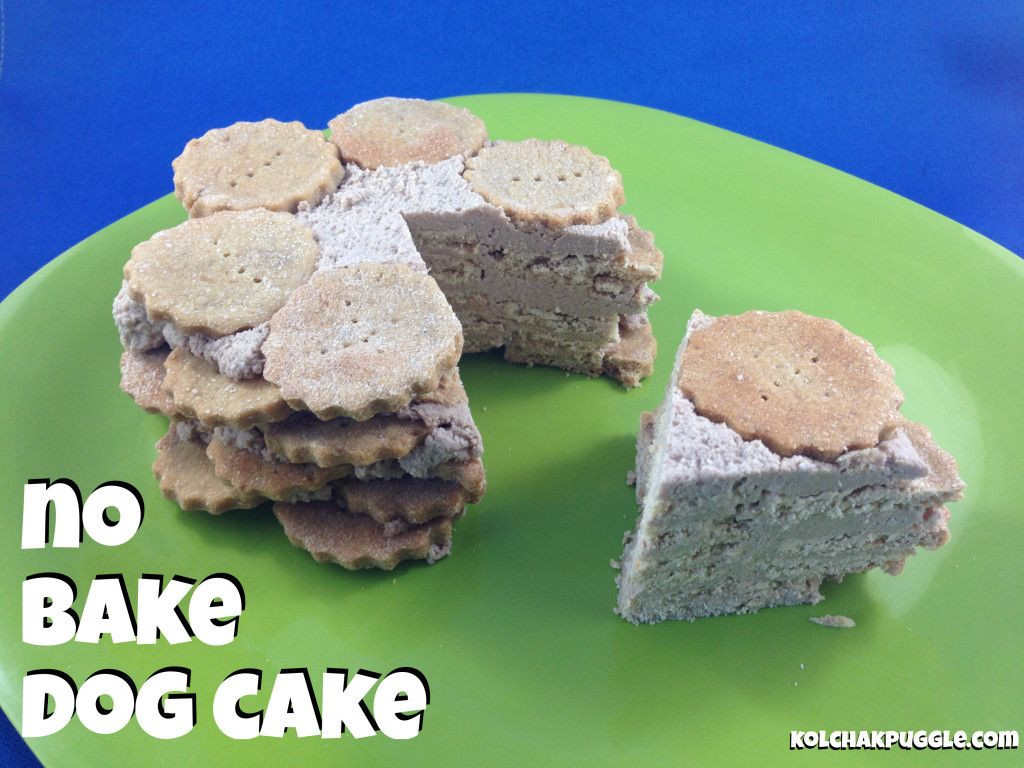 Dog Birthday Cake Recipe Easy
 No Bake Dog Cake Recipe