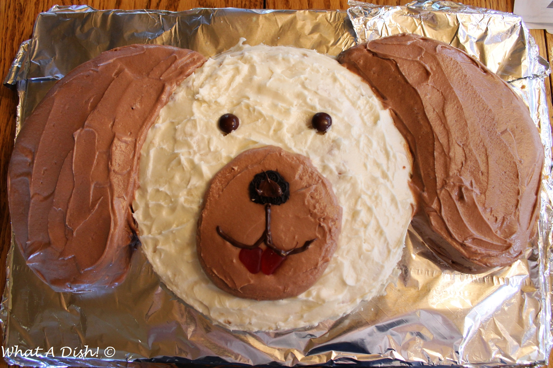 Dog Birthday Cake Recipe Easy
 What A Dish Puppy Dog Birthday Cake