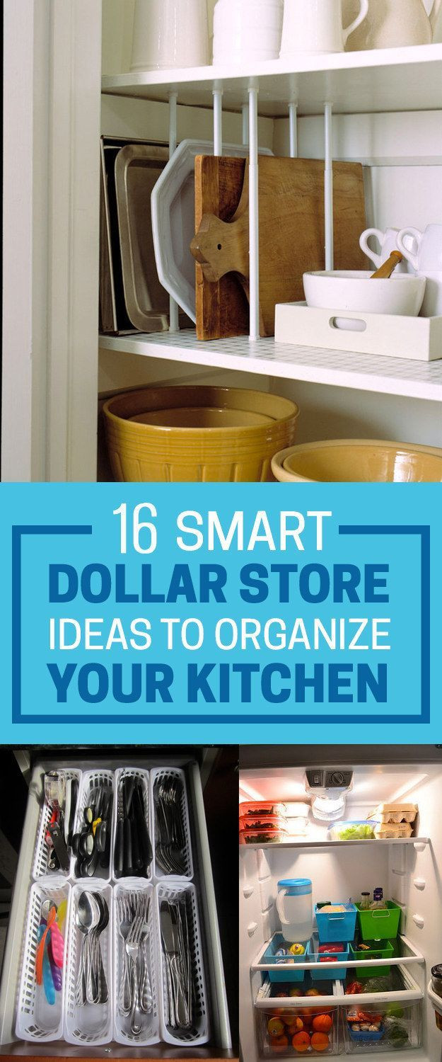 Dollar Store Kitchen Organization
 17 Best images about Time 4 Organizing the Home on