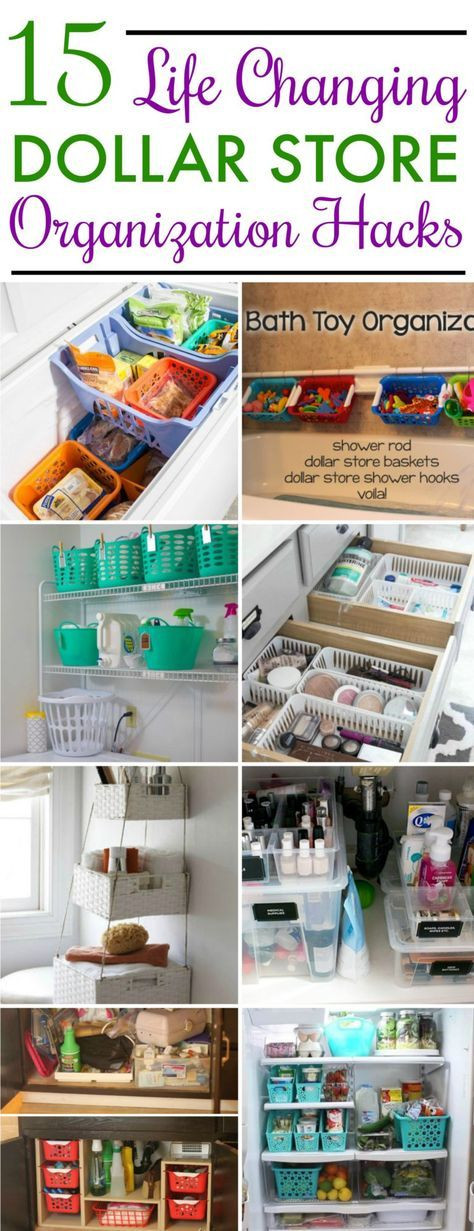 Dollar Store Kitchen Organization
 15 Dollar Store Organization Ideas For Every Area In Your