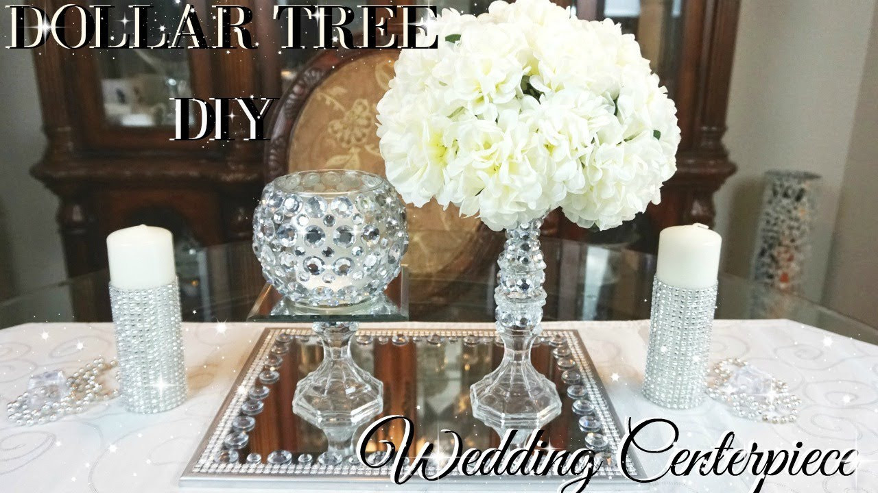Dollar Tree Wedding Decorations
 DIY DOLLAR TREE WEDDING CENTERPIECE 💎 DIY DOLLAR STORE