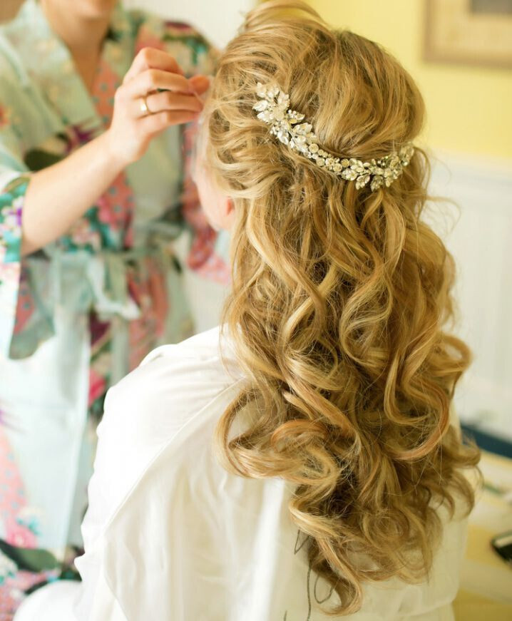 Down Hairstyles For Weddings
 15 Latest Half Up Half Down Wedding Hairstyles for Trendy