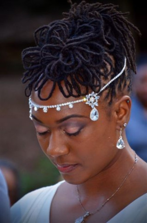 Dreadlocks Wedding Hairstyles
 50 Trendy Sisterlocks Hairstyles for Wedding NALOADED