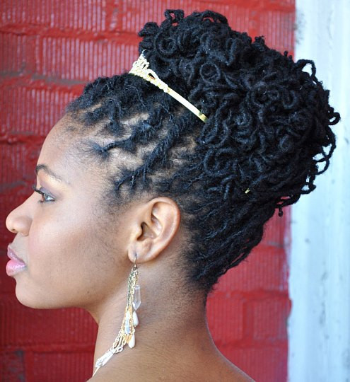 Dreadlocks Wedding Hairstyles
 Wedding styles for Natural Hair and locs