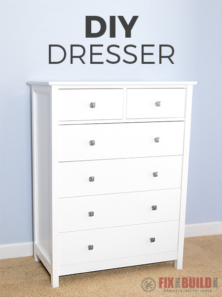 Dresser Plans DIY
 How to Build a DIY Dresser 6 Drawer Tall Dresser