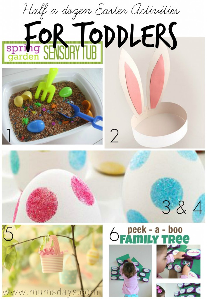 Easter Activities For Toddlers
 Half a Dozen Easter Activities for Toddlers Mums Days