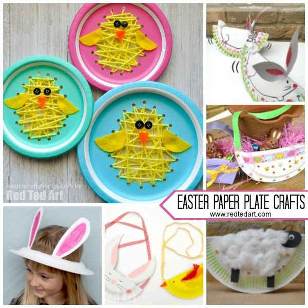 Easter Art Activities For Preschoolers
 Paper Plate Easter Crafts for Preschool Red Ted Art