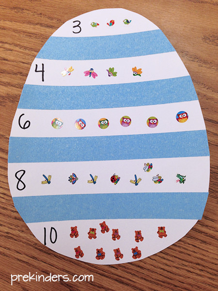 Easter Art Activities For Preschoolers
 Easter Counting for Preschool Math PreKinders