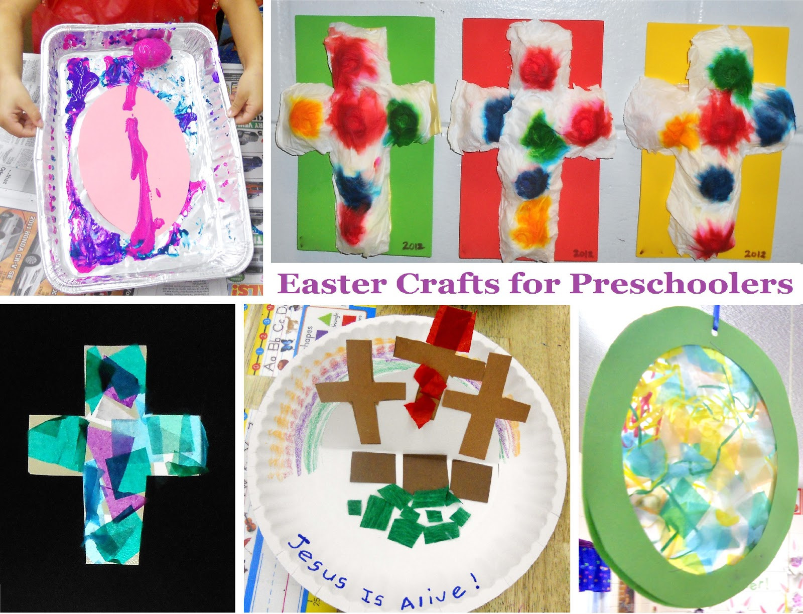 Easter Art Activities For Preschoolers
 Princesses Pies & Preschool Pizzazz 4 Easter Crafts for