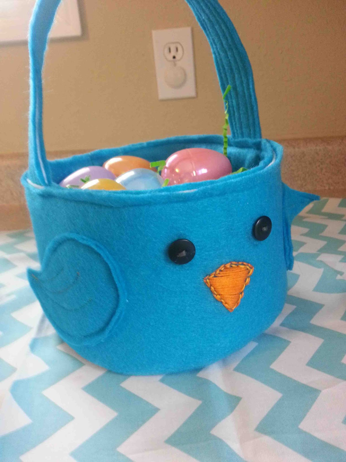 Easter Baskets Diy
 Made by Me d with you Tutorial DIY Felt Easter