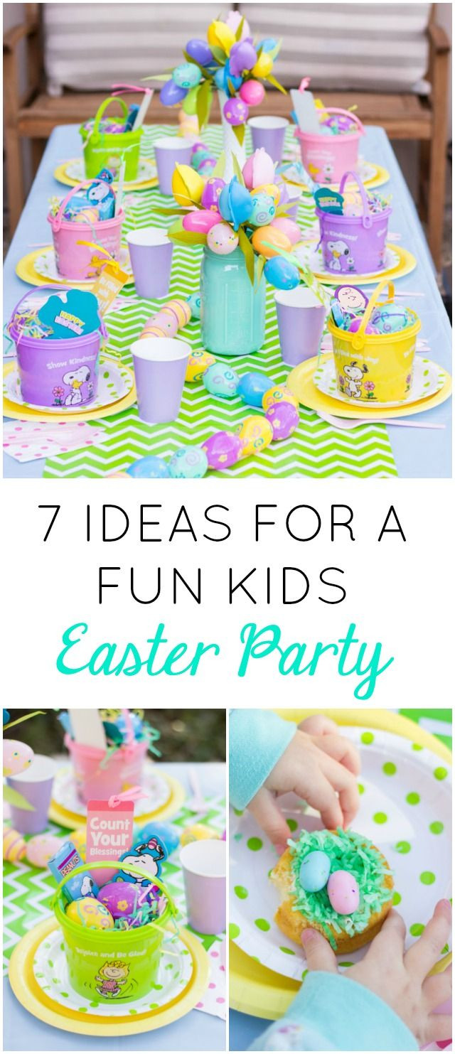Easter Bday Party Ideas
 7 Fun Ideas for a Kids Easter Party