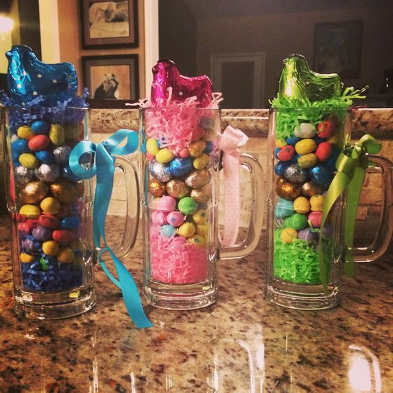 Easter Birthday Party Ideas For Adults
 Grown Up "Easter Basket " great Spring party favors for
