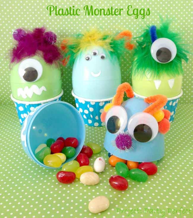 Easter Birthday Party Ideas For Boys
 Monster Eggs DIY Party Craft Ideas Spaceships and