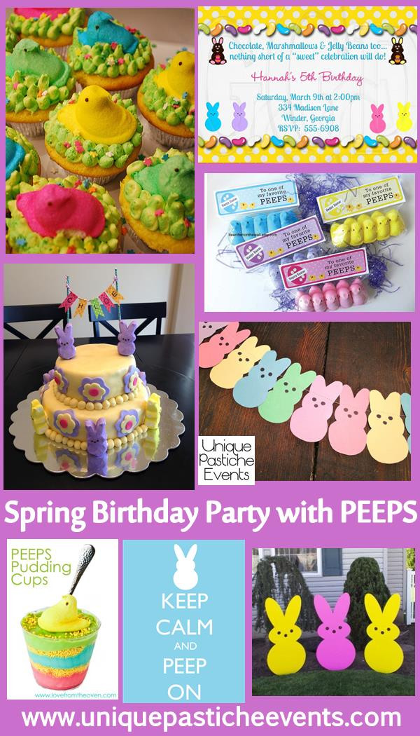 Easter Birthday Party Ideas Kids
 You’re Invited Easter Peeps Birthday Party for Kids