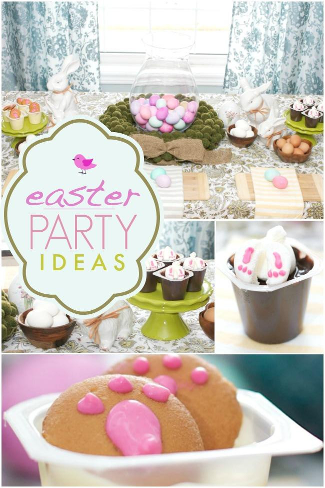 Easter Birthday Party Ideas Kids
 Easter Party Ideas & Easy to Make Desserts