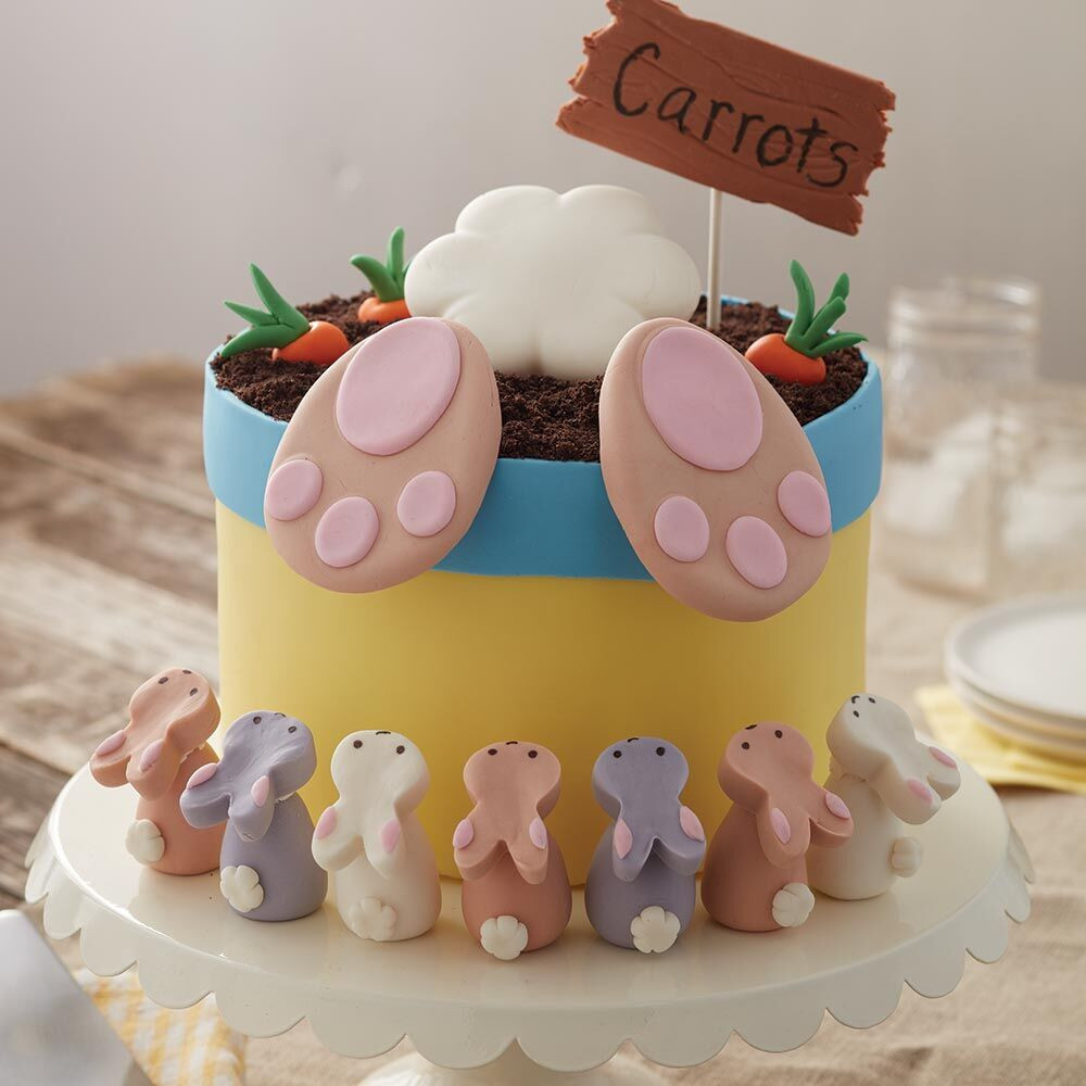 Easter Bunny Cake Ideas
 Bunny Butt Cake Easter Cake with Bunny Treats