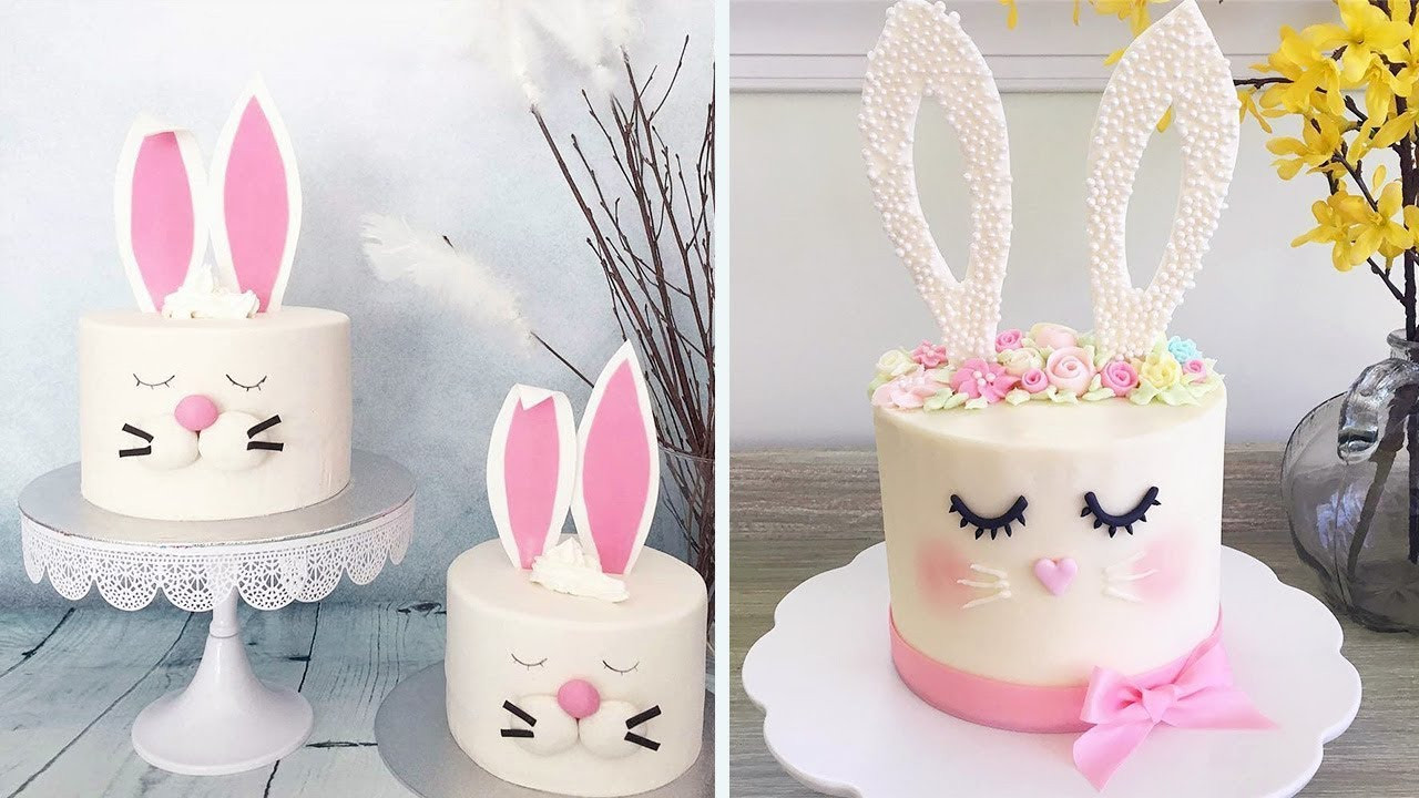 Easter Bunny Cake Ideas
 How To Make Easter Bunny Cake Easy DIY Cake Decorating