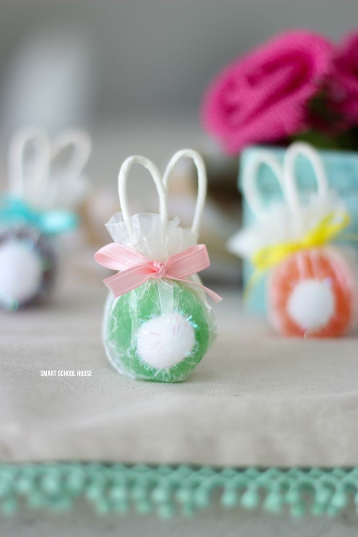 Easter Bunny Gifts
 Bunny Lollipops Easter Party Ideas