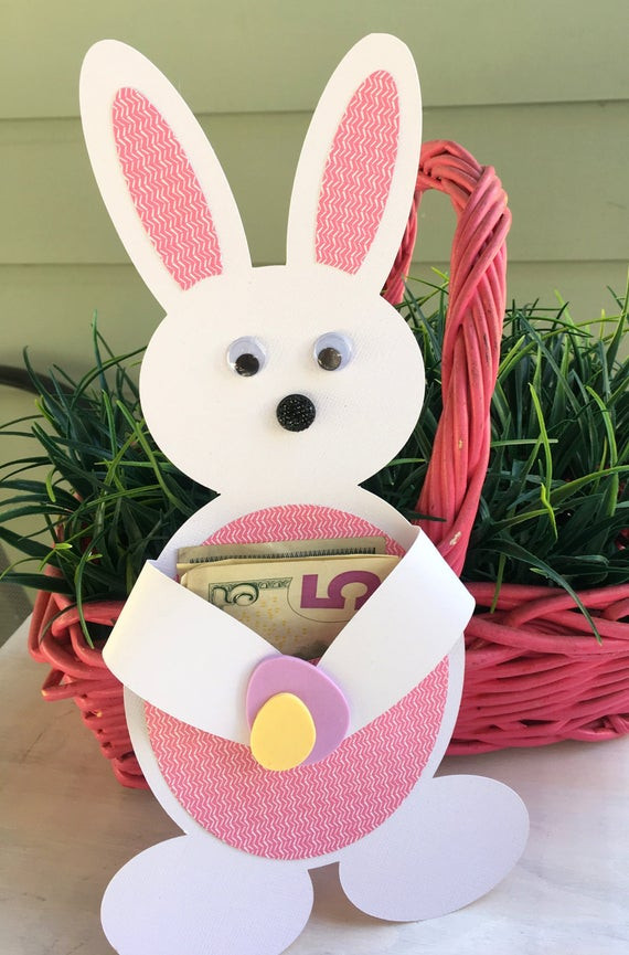 Easter Bunny Gifts
 Items similar to Kids Easter Gift Card Holder Easter
