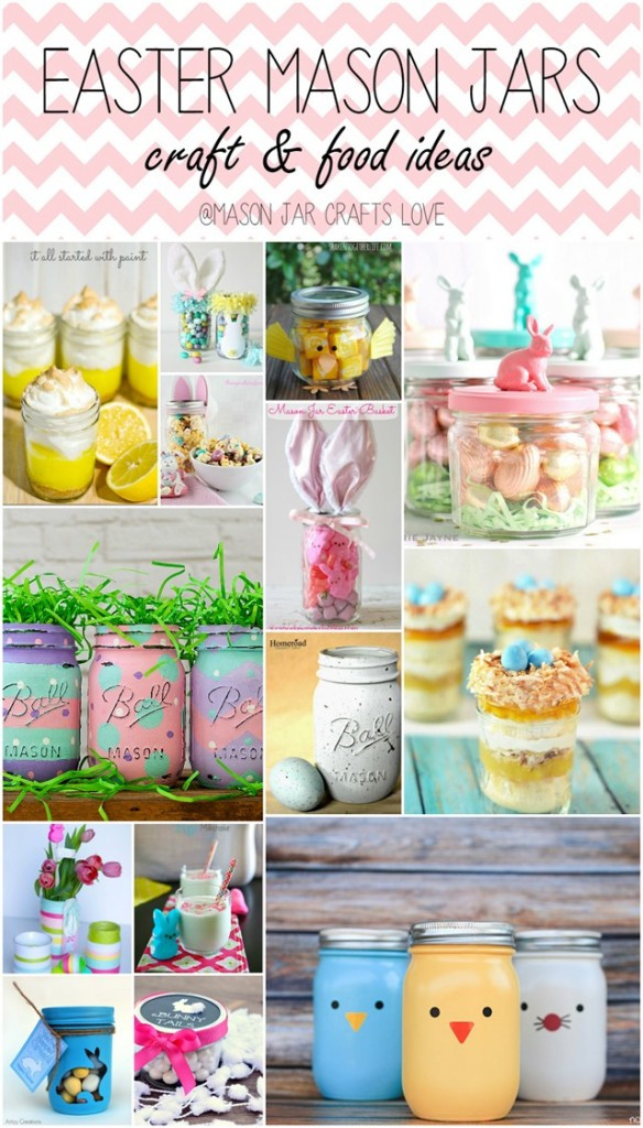 Easter Bunny Ideas For Easter Morning
 Easter in Mason Jars