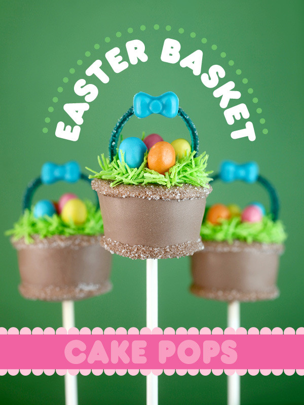Easter Cake Pops Recipe
 Easter Basket Cake Pops – bakerella