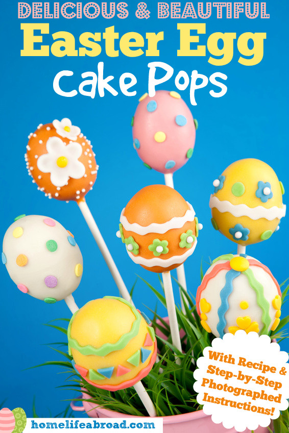 Easter Cake Pops Recipe
 Easter Egg Cake Pops With Recipe & Instructions