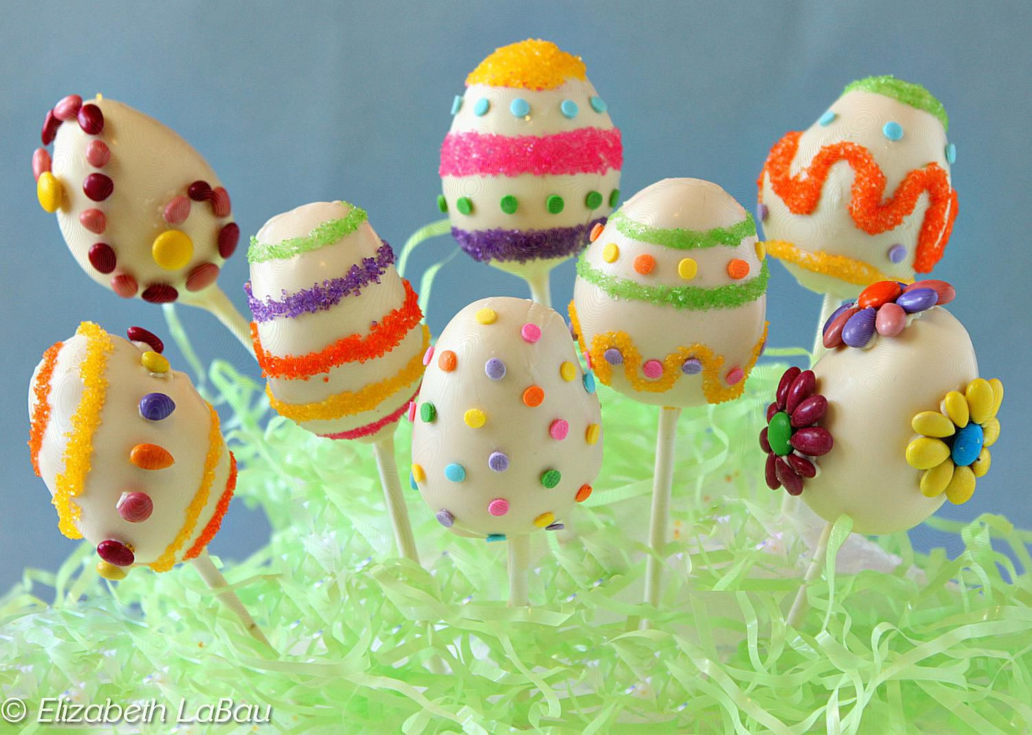 Easter Cake Pops Recipe
 Easter Egg Cake Pops Recipe