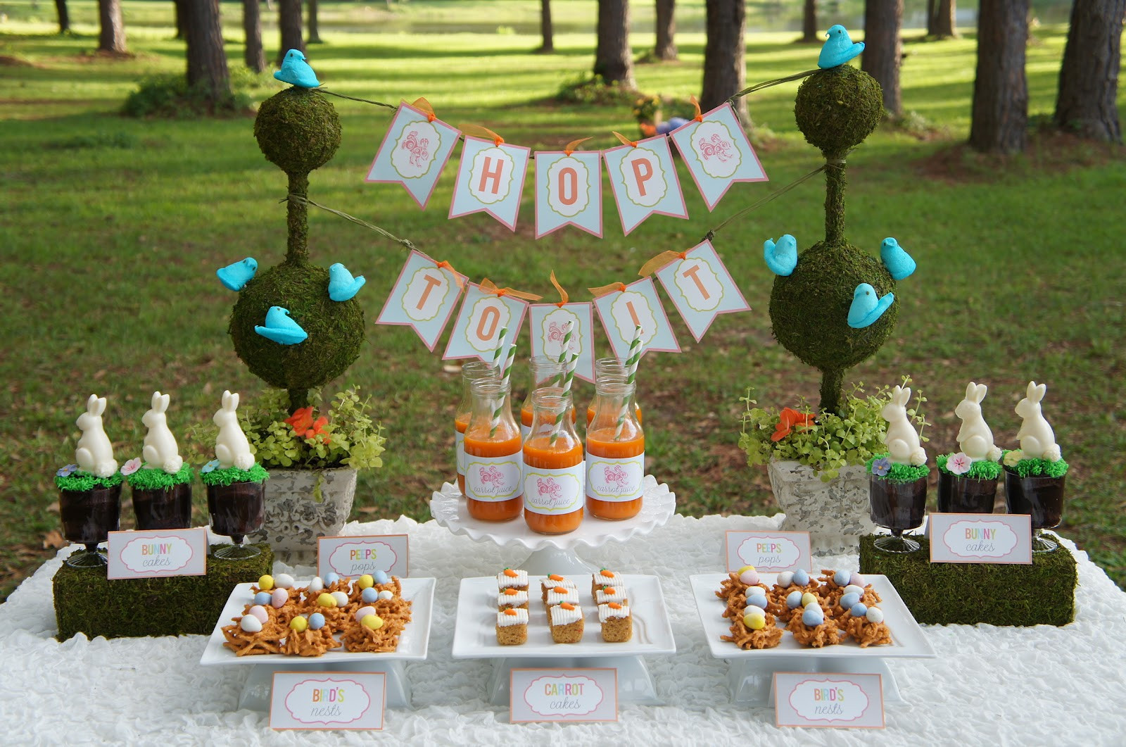 Easter Celebration Ideas
 Hop Over Easter Party Real Parties I ve Styled