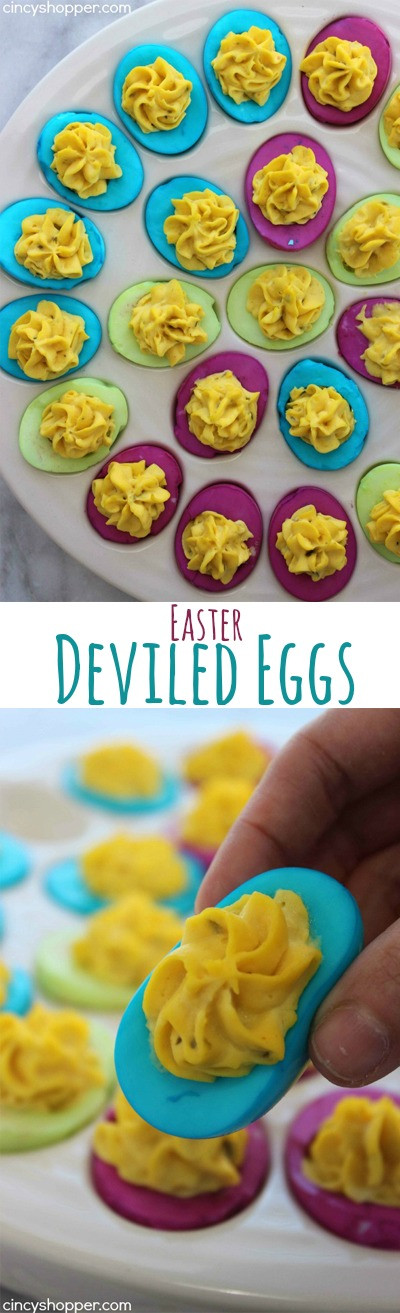 Easter Colored Deviled Eggs
 Easter Deviled Eggs CincyShopper