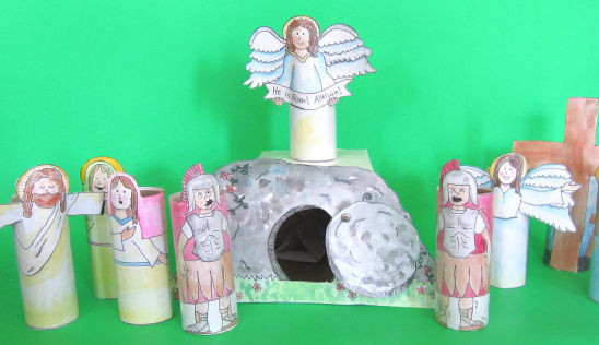 Easter Crafts For Church
 Catholic Icing Religious Easter Craft for Kids Make a