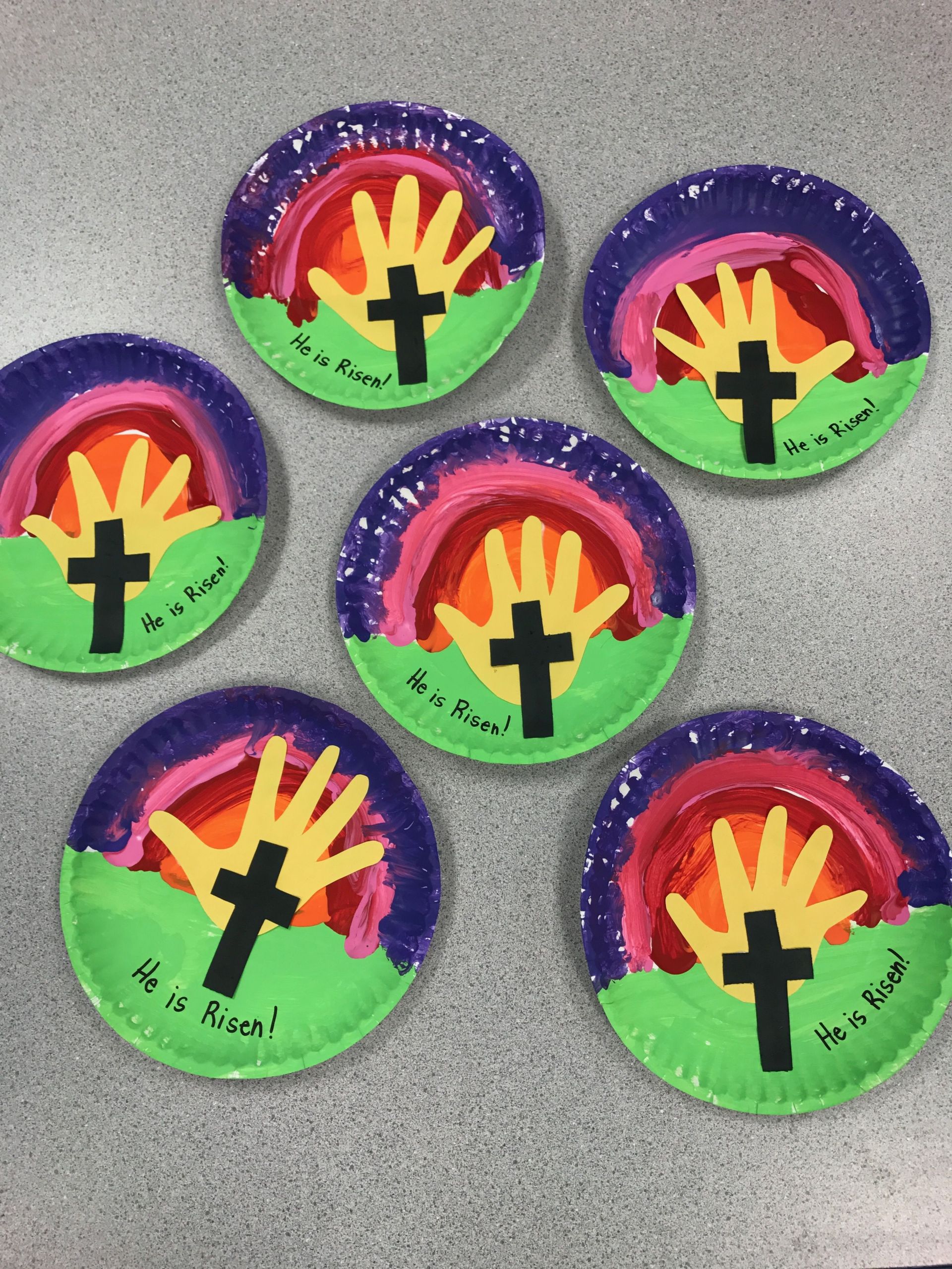 Easter Crafts For Church
 Easter craft He is Risen MDO Easter