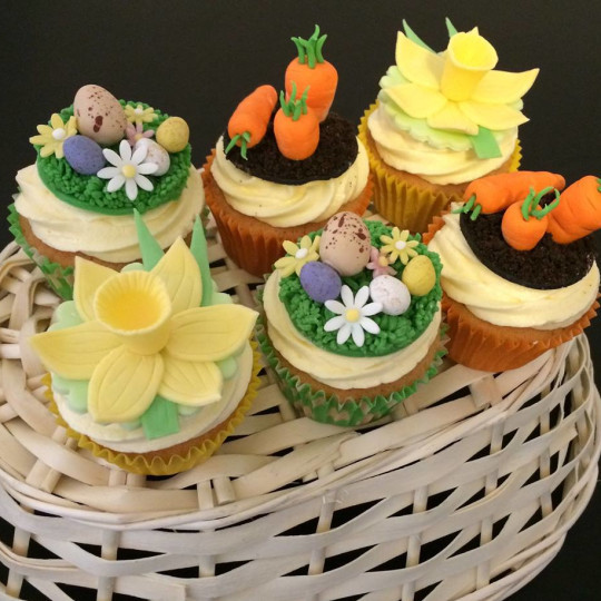 Easter Cupcakes Images
 Colourful Easter Cupcakes Renshaw Baking