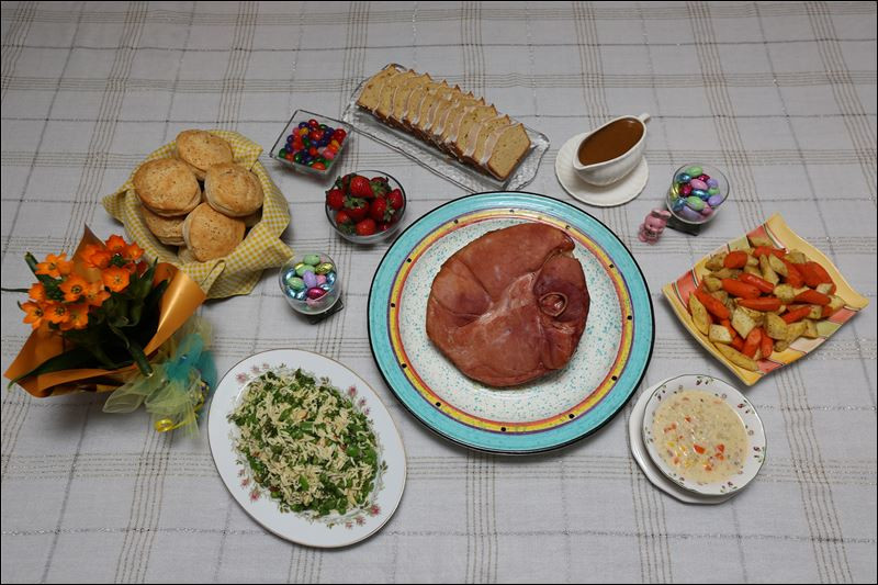 Easter Dinner For One
 Easter ham and all the fixins this Sunday Toledo Blade