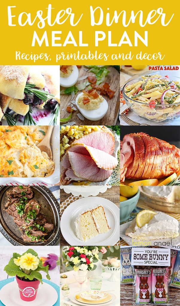 Easter Dinners Menu
 Easter Dinner Menu and Meal Plan we ve done the work for