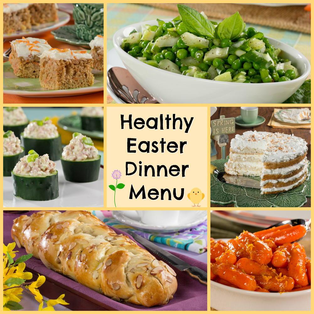Easter Dinners Menu
 12 Recipes for a Healthy Easter Dinner Menu