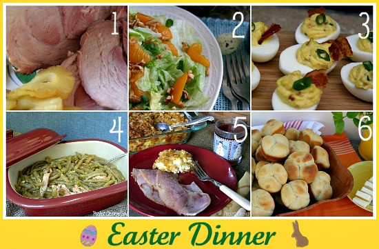 Easter Dinners Menu
 Easter Recipe Round up Recipe