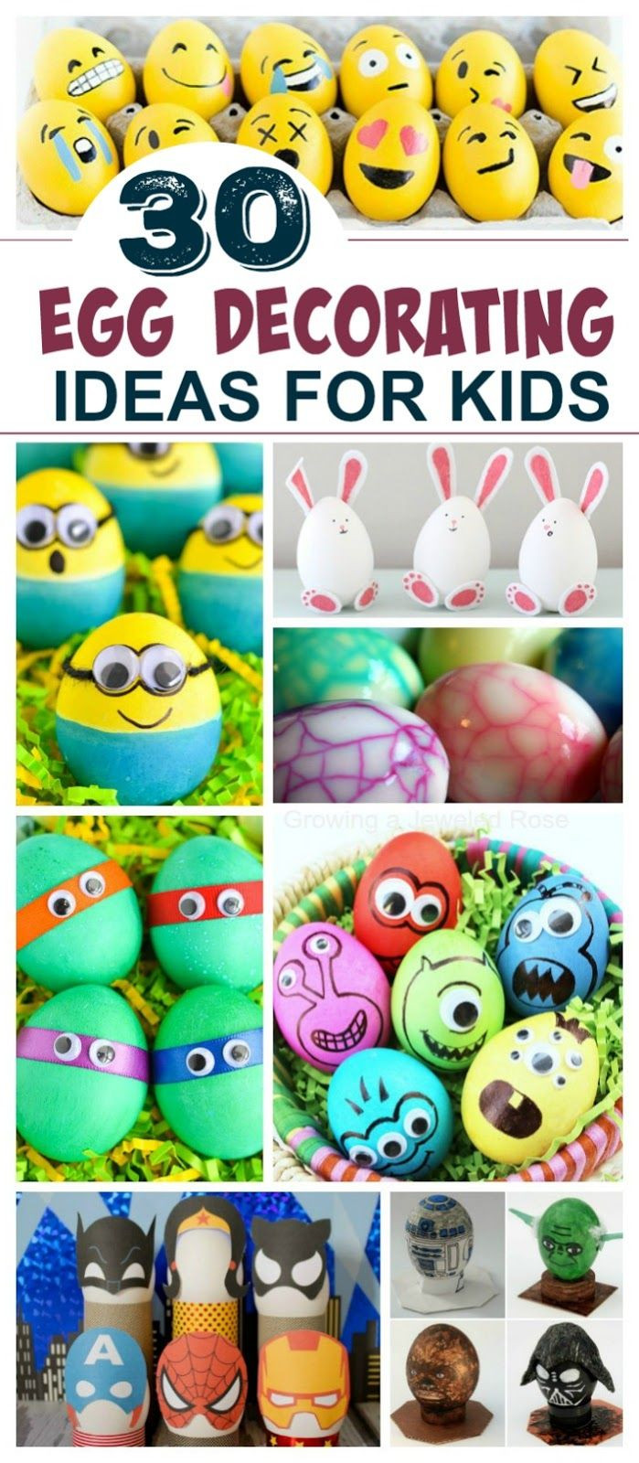 Easter Egg Dying Party Ideas
 Egg Decorating Ideas Easter crafts Pinterest