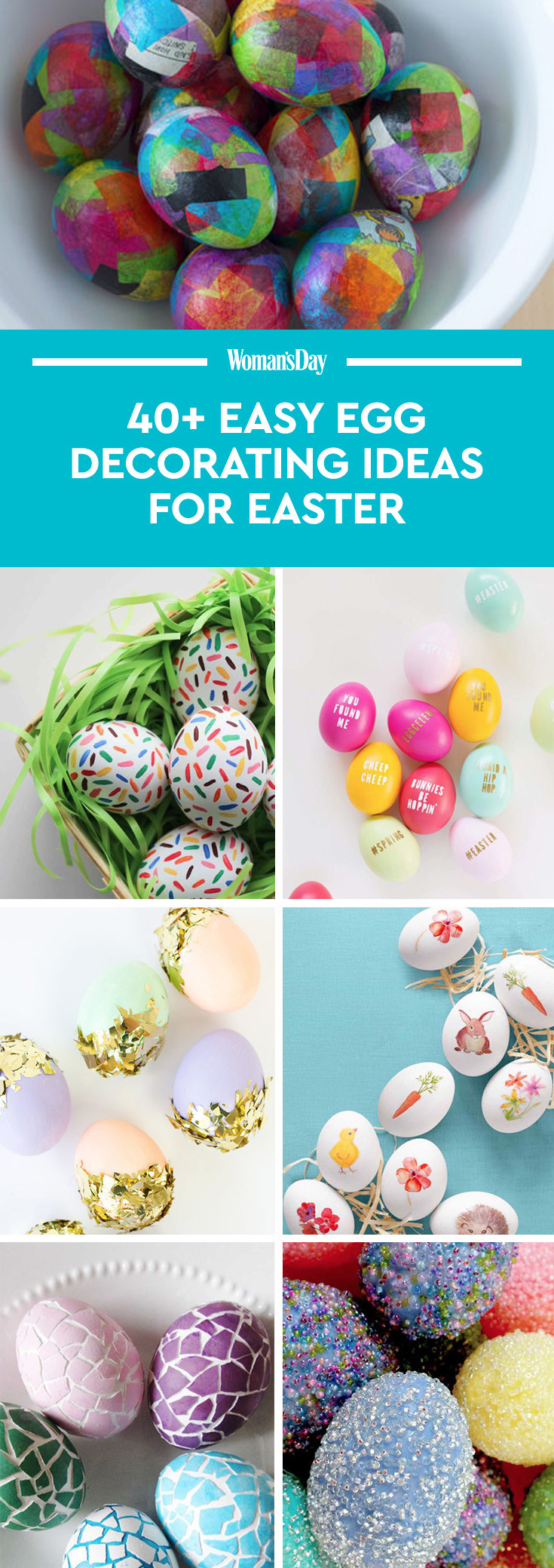 Easter Egg Party Ideas
 42 Cool Easter Egg Decorating Ideas Creative Designs for