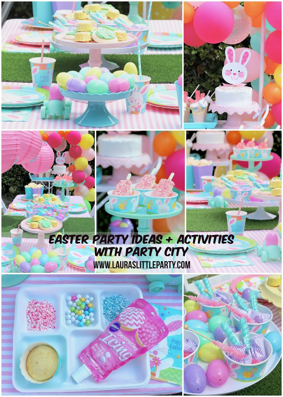 Easter Entertaining &amp; Party Ideas
 Easter Party Ideas with Party City LAURA S little PARTY