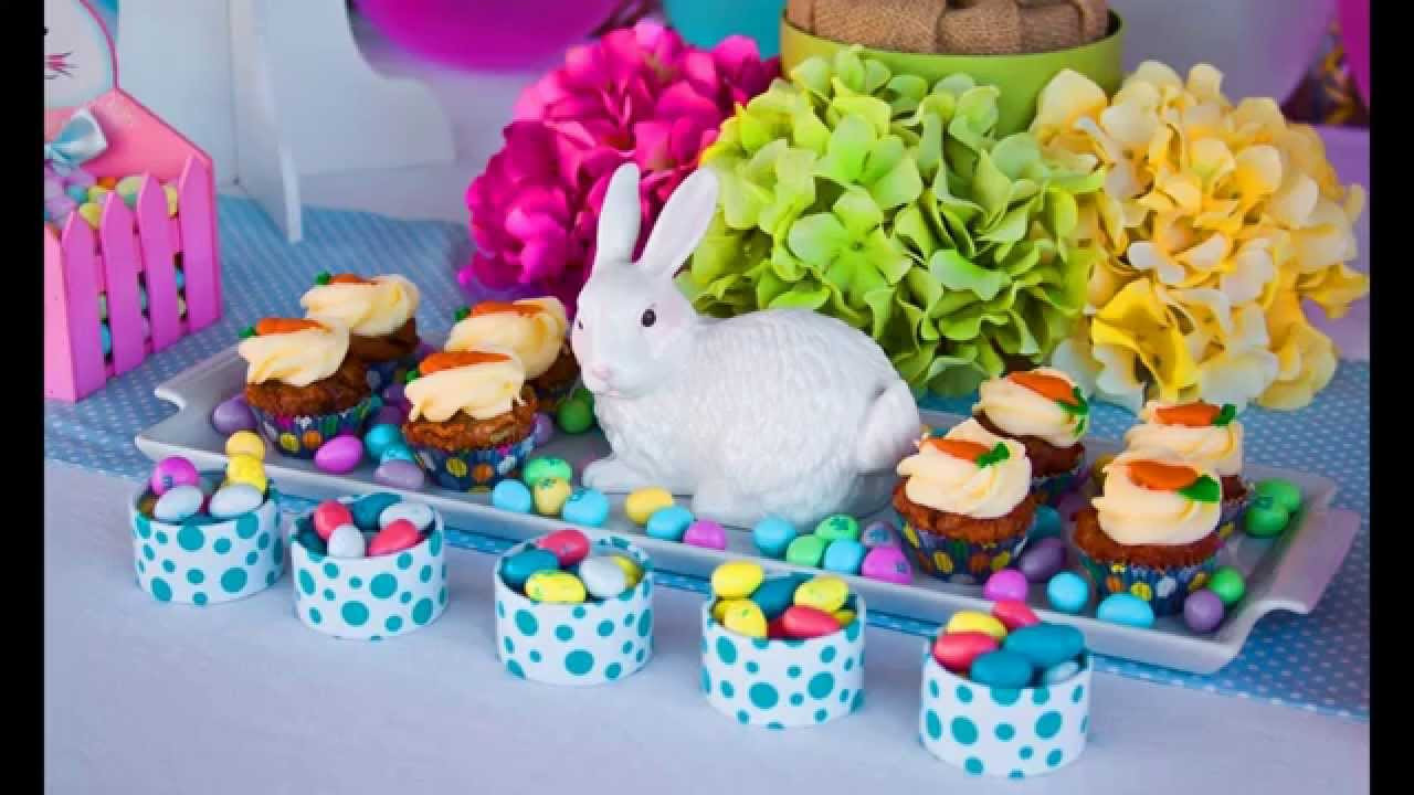Easter Entertaining &amp; Party Ideas
 Easter party decorations at home ideas