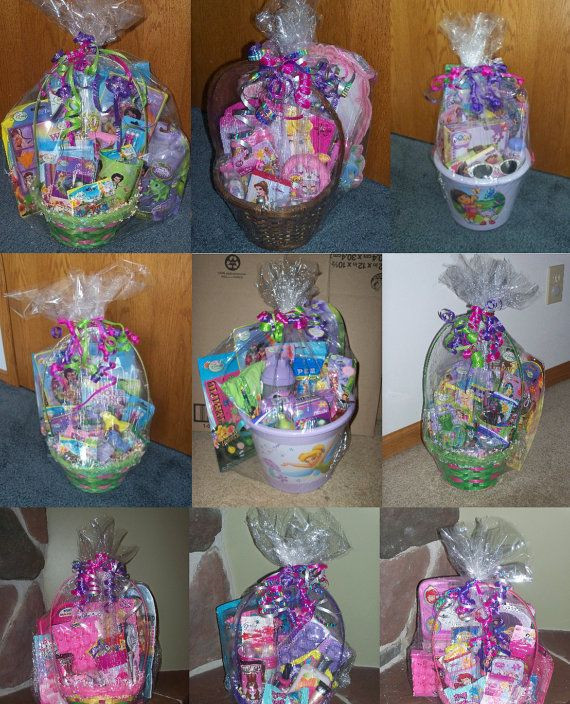 Easter Gift Ideas For Girls
 Girls Themed Easter Basket $50 00 Tinkerbell Barbie