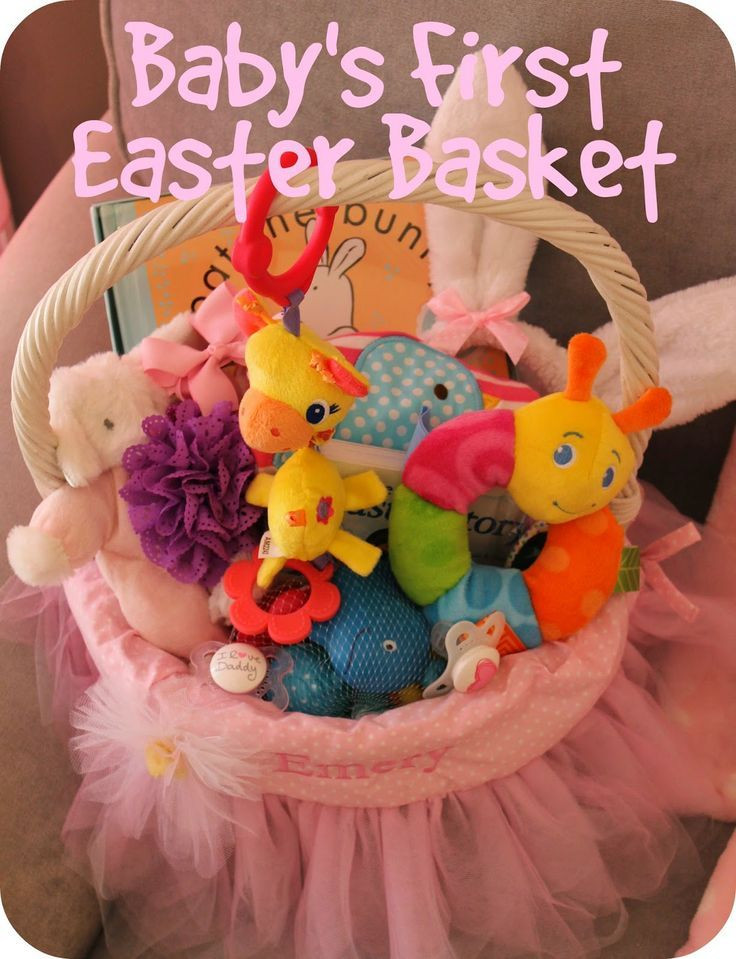 Easter Gifts For Infants
 baby s first easter basket ideas for a newborn