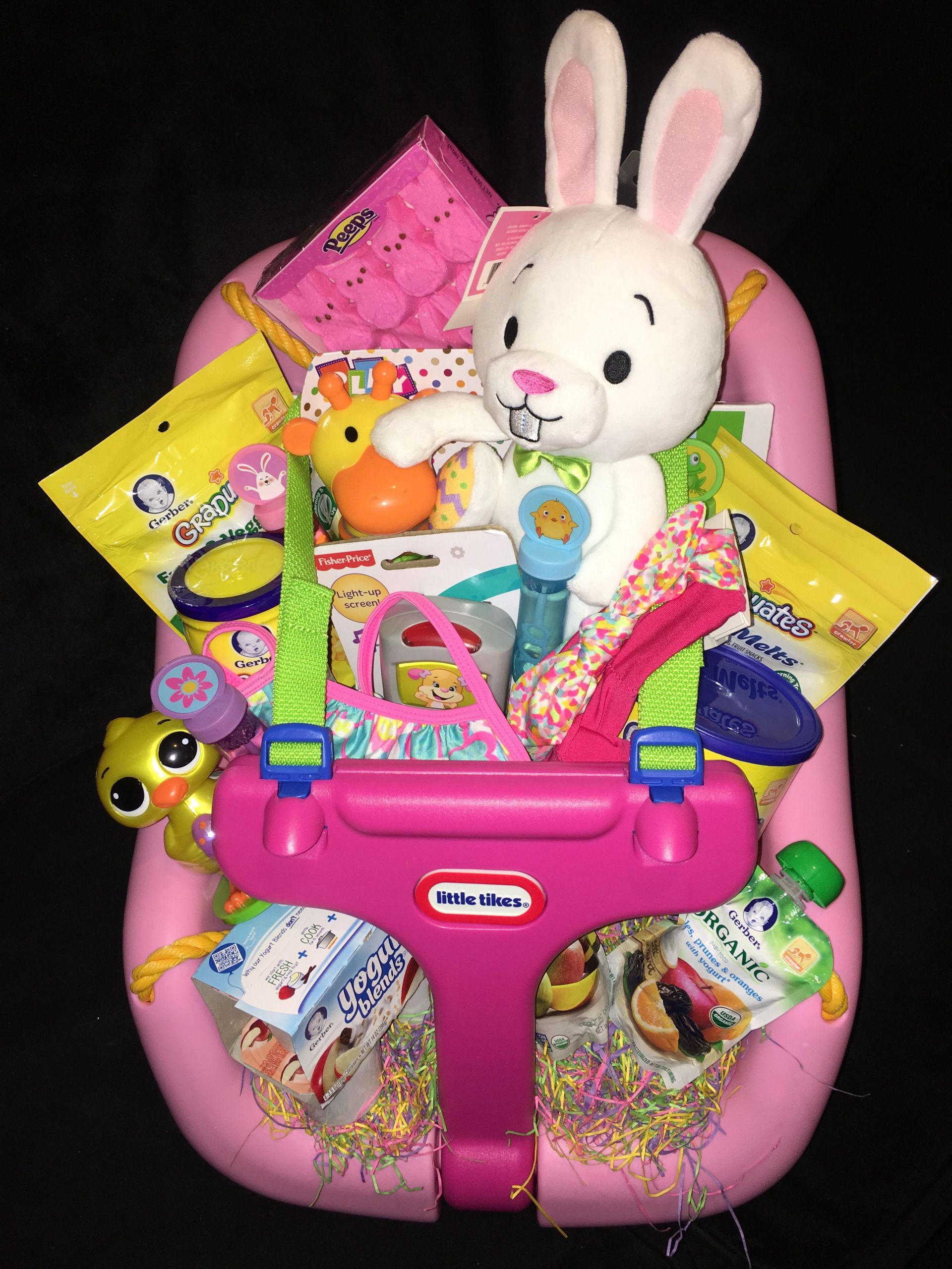 Easter Gifts For Infants
 Baby Girl First Easter Basket
