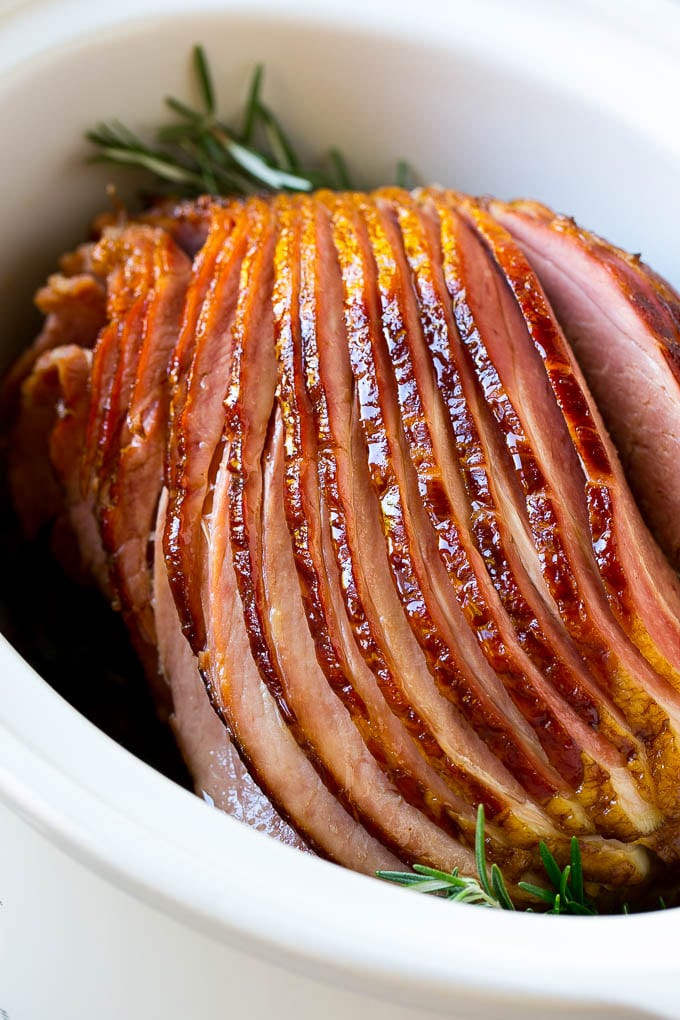 Easter Ham In A Crockpot
 Crock Pot Ham with Brown Sugar Glaze Dinner at the Zoo