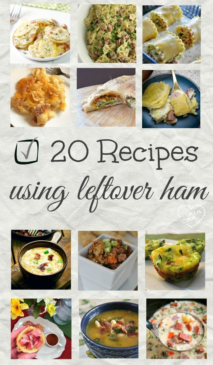 Easter Ham Leftovers Recipes
 Leftover Ham Recipes · The Typical Mom