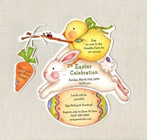 Easter Office Party Ideas
 Amazon Happy Easter Party Invitations Easter