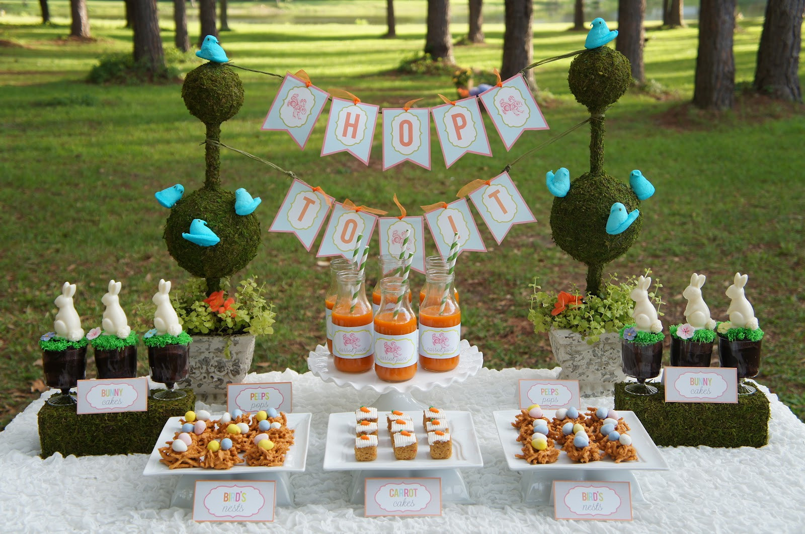Easter Party Decor Ideas
 Hop Over Easter Party Real Parties I ve Styled