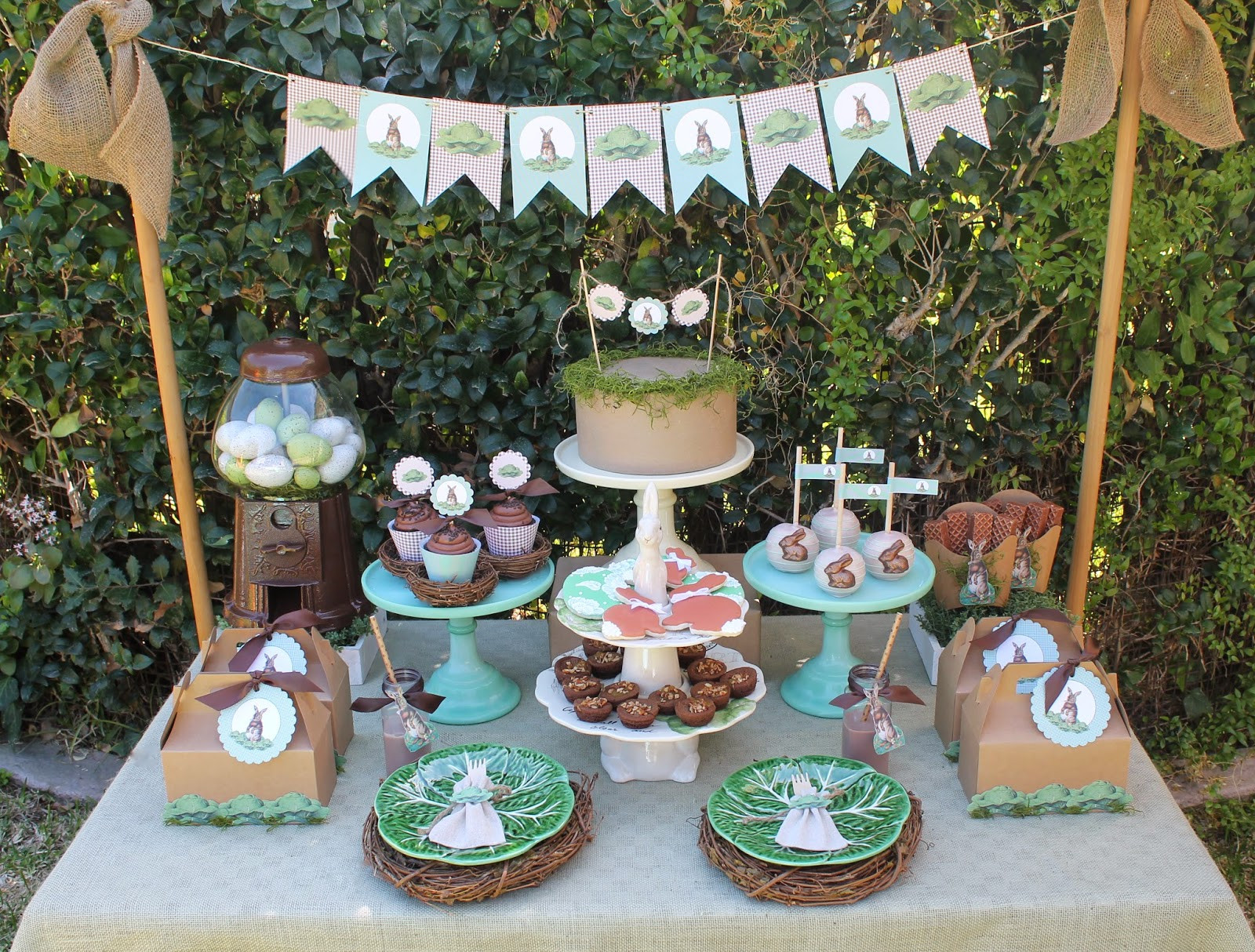 Easter Party Decor Ideas
 Vintage Easter Party Ideas LAURA S little PARTY