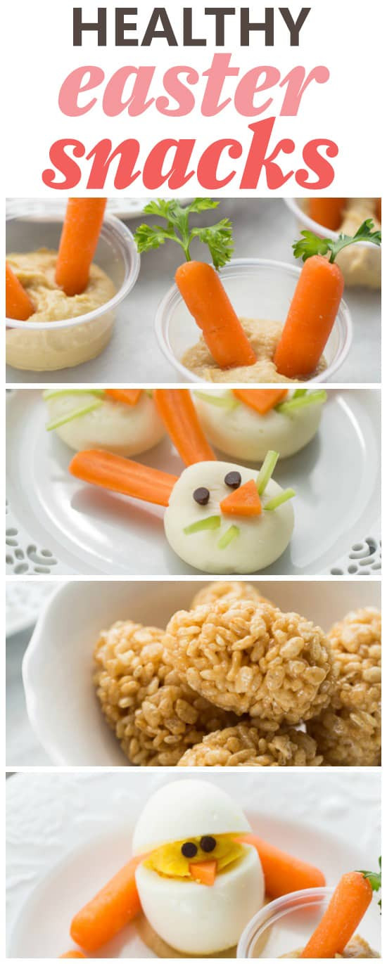 Easter Party Food Ideas Pinterest
 4 Healthy Kids Easter Snacks Meaningful Eats